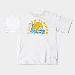 Golden Summer Kids T-Shirt